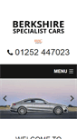 Mobile Screenshot of berkshirespecialistcarsltd.co.uk